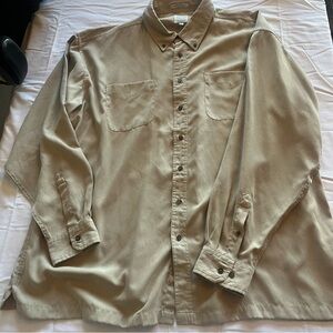 Men's‎ Beige Dress Shirt